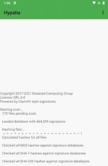 Hypatia - Real-Time Malware Scanner Screenshot 4