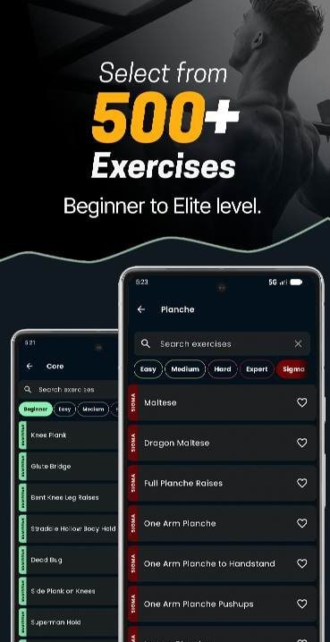 Calitracker - Calisthenics Log screenshot 2