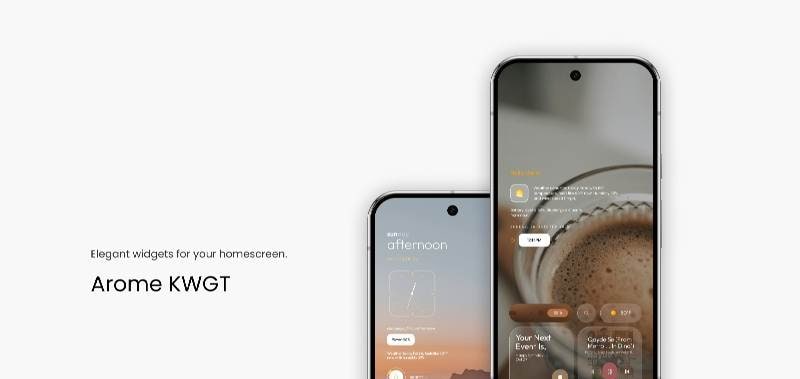 Arome KWGT screenshot 1