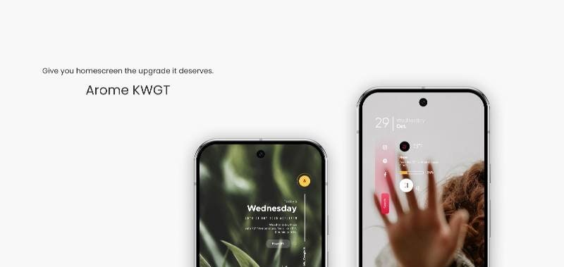 Arome KWGT screenshot 3