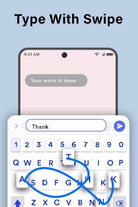 Multilingual Samsung Keyboard screenshot 1