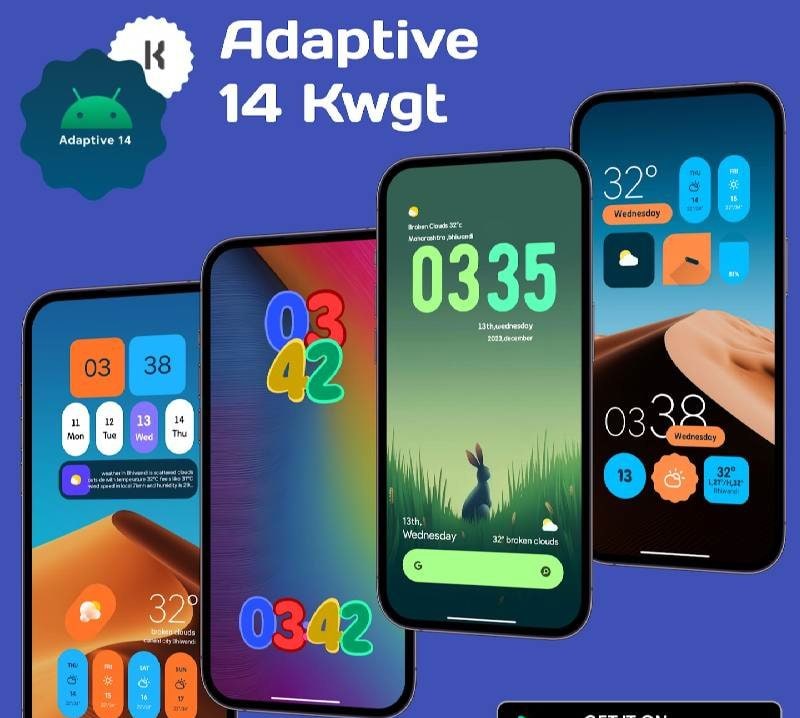 Adaptive 14 Kwgt screenshot 2