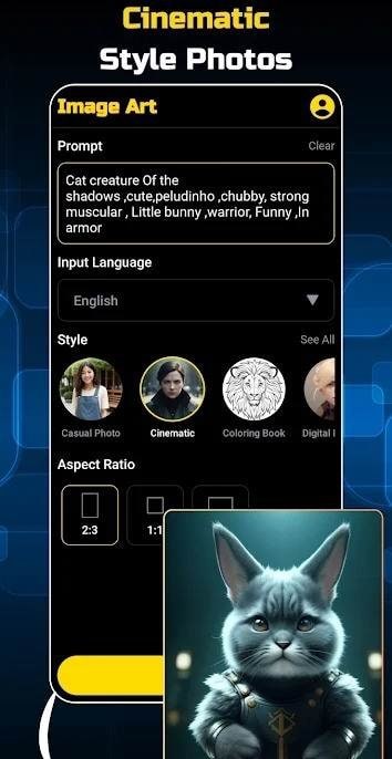 Image Art: AI Image Generator screenshot 1