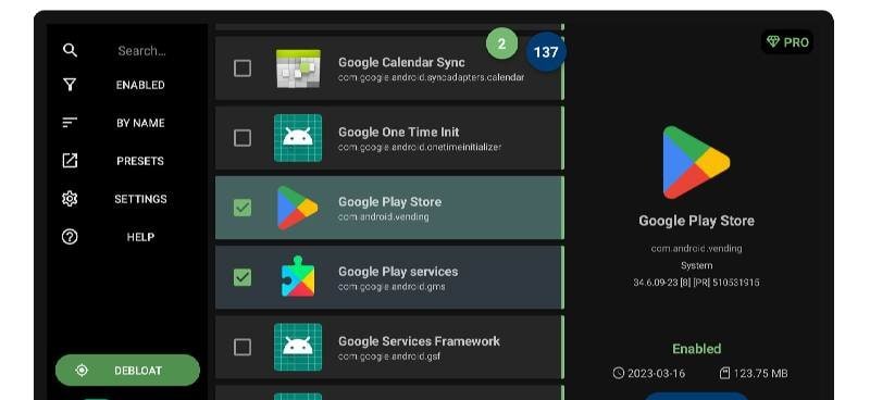 ADB TV: App Manager screenshot 2