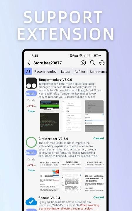Kito Browser screenshot 1