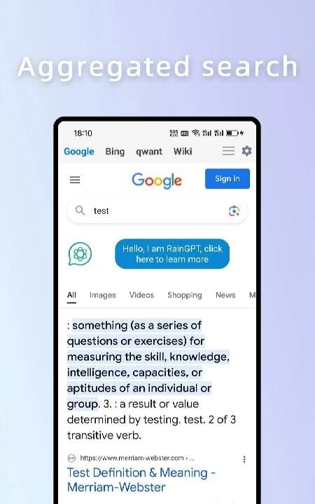 Kito Browser screenshot 3