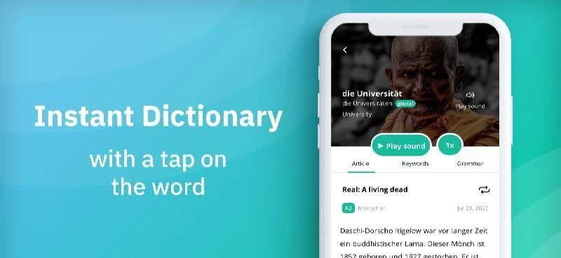 Readle - Learn German Language with Stories screenshot 2