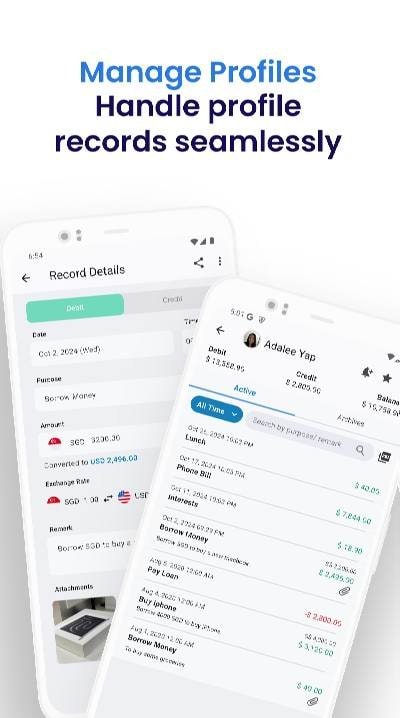 EzDebt Book - Debt Tracker screenshot 4