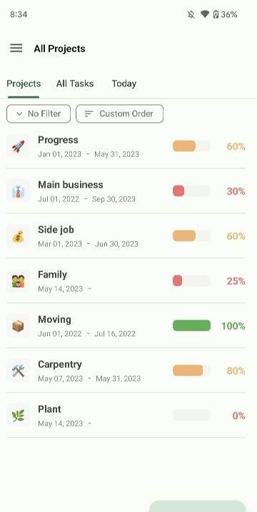 Progress screenshot 1
