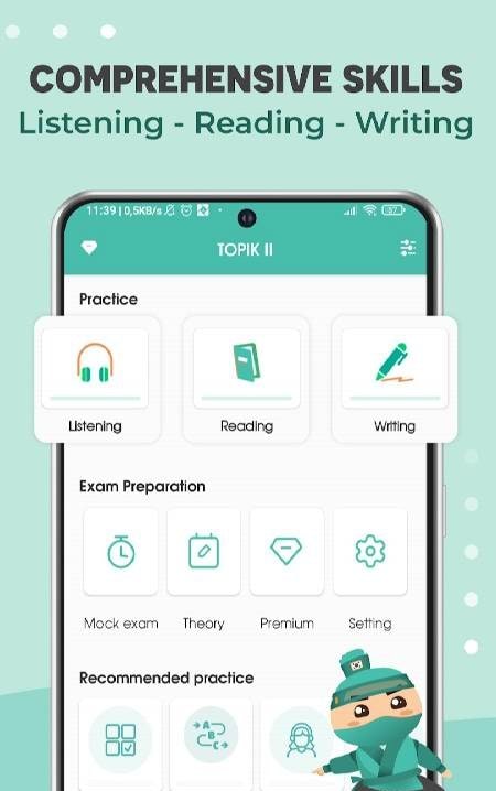 TOPIK Practice Test with Migii screenshot 4