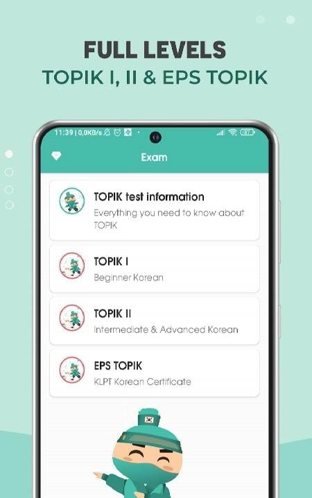 TOPIK Practice Test with Migii screenshot 3