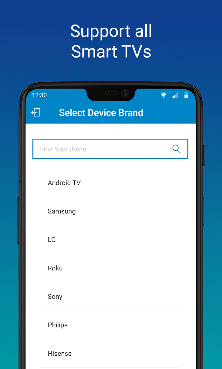 SURE - Smart Home and TV Universal Remote - Screen 1