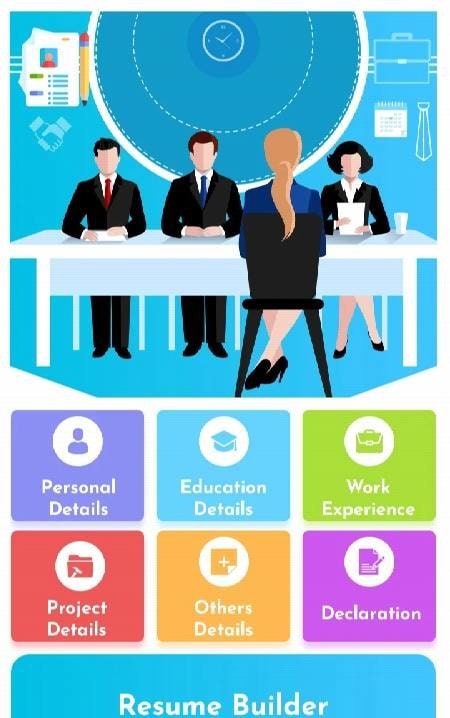 CV: Professional Resume Maker - Screenshot 1