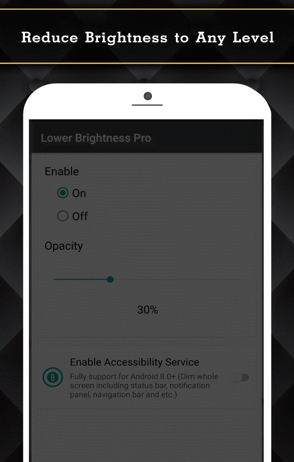 Lower Brightness Screen Filter Pro screenshot 3
