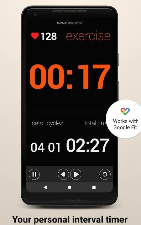 Tabata Timer and HIIT Timer screenshot 1
