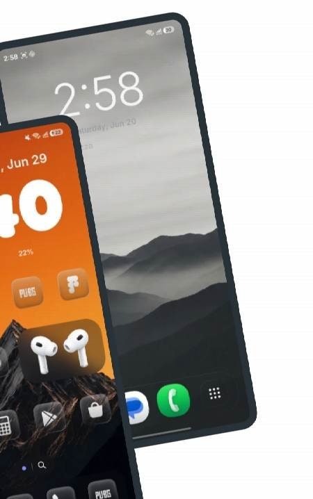Kore Launcher: Home & Themes screenshot 2