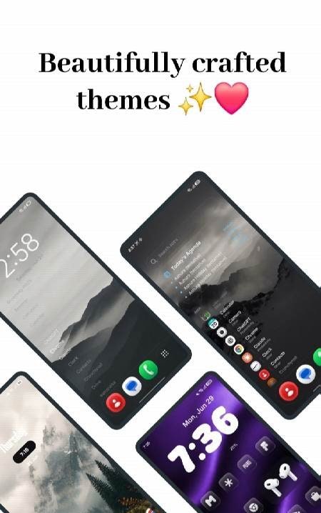 Kore Launcher: Home & Themes screenshot 4