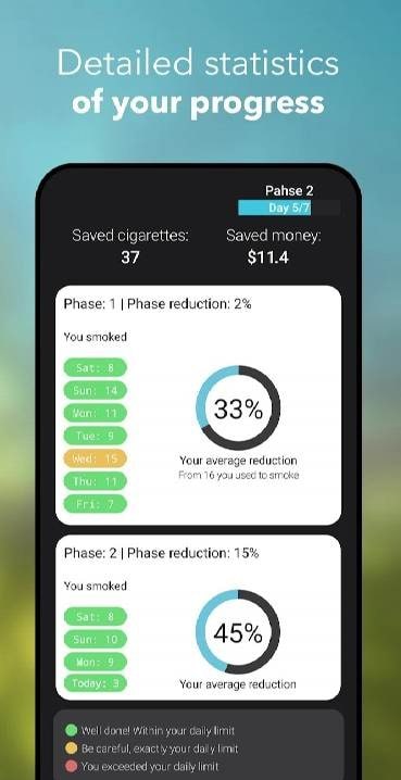Quit Smoking Gradually - Alive screenshot 4