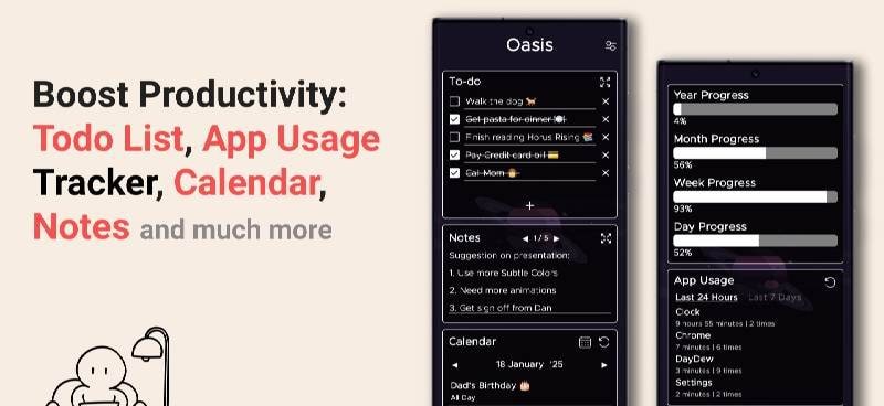 Oasis - Minimal App Launcher screenshot 2