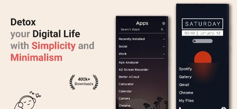 Oasis - Minimal App Launcher screenshot 1