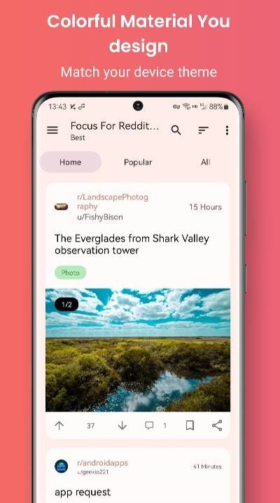 FocusRed - view communities Screenshot 1