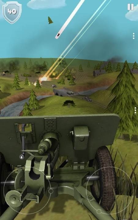 One Soldier in the Field - Artillery Gun Screenshot 1