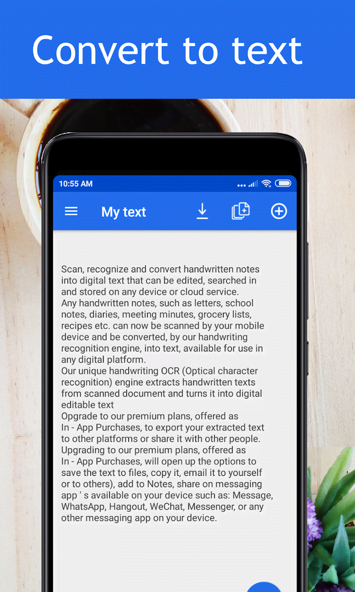 Pen to Print - Convert Handwriting to Text Screenshot 3