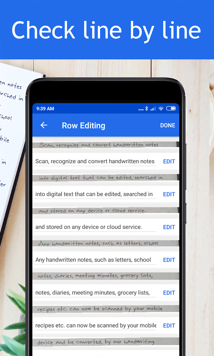 Pen to Print - Convert Handwriting to Text Screenshot 2