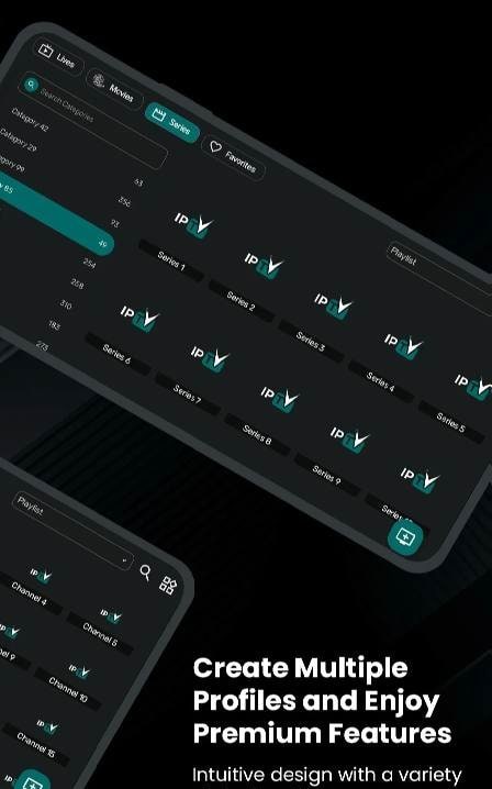 Lime IPTV & M3U Player screenshot 3