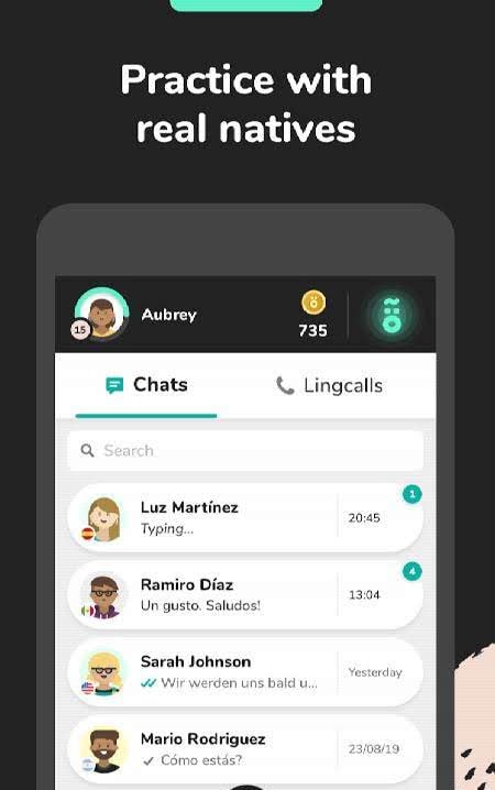 Lingbe: Practice languages with native speakers, screenshot 2