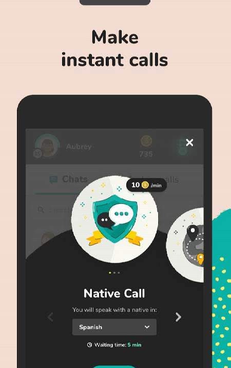 Lingbe: Practice languages with native speakers, screenshot 3