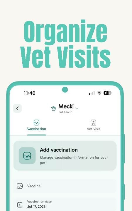 PetLog – Pet Health Journal screenshot 3