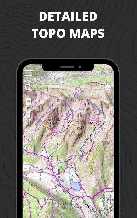 Relief Maps - 3D GPS Screenshot 4