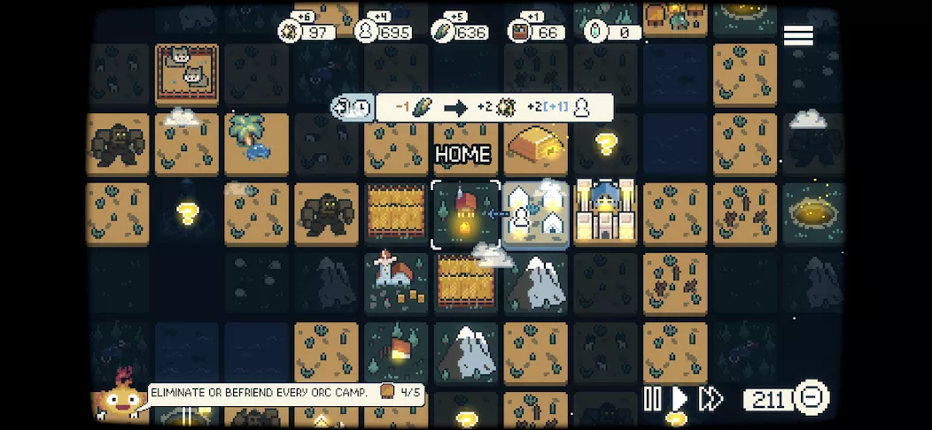 Dawnfolk gameplay screenshot 2