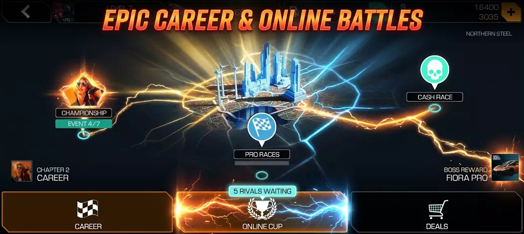 Cyberline Racing screenshot 4