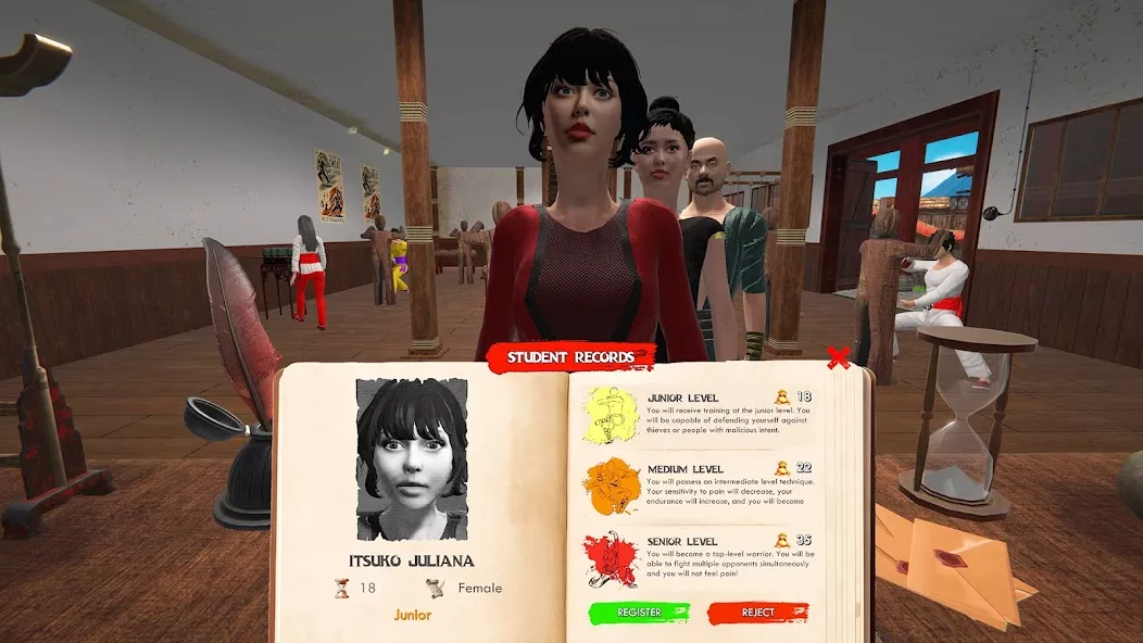 Fight School Simulator gameplay screenshot 3