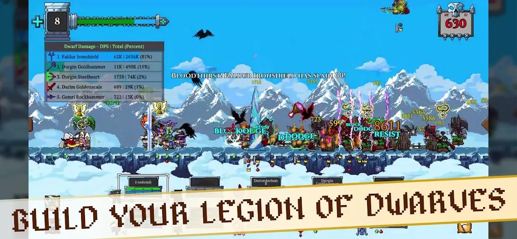 Dwarves: Glory, Death and Loot gameplay screenshot 5