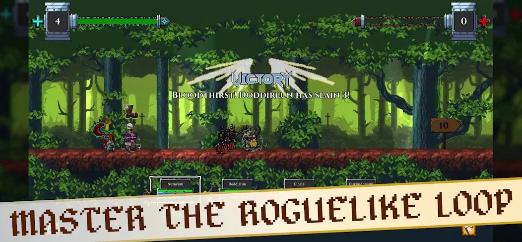 Dwarves: Glory, Death and Loot gameplay screenshot 1