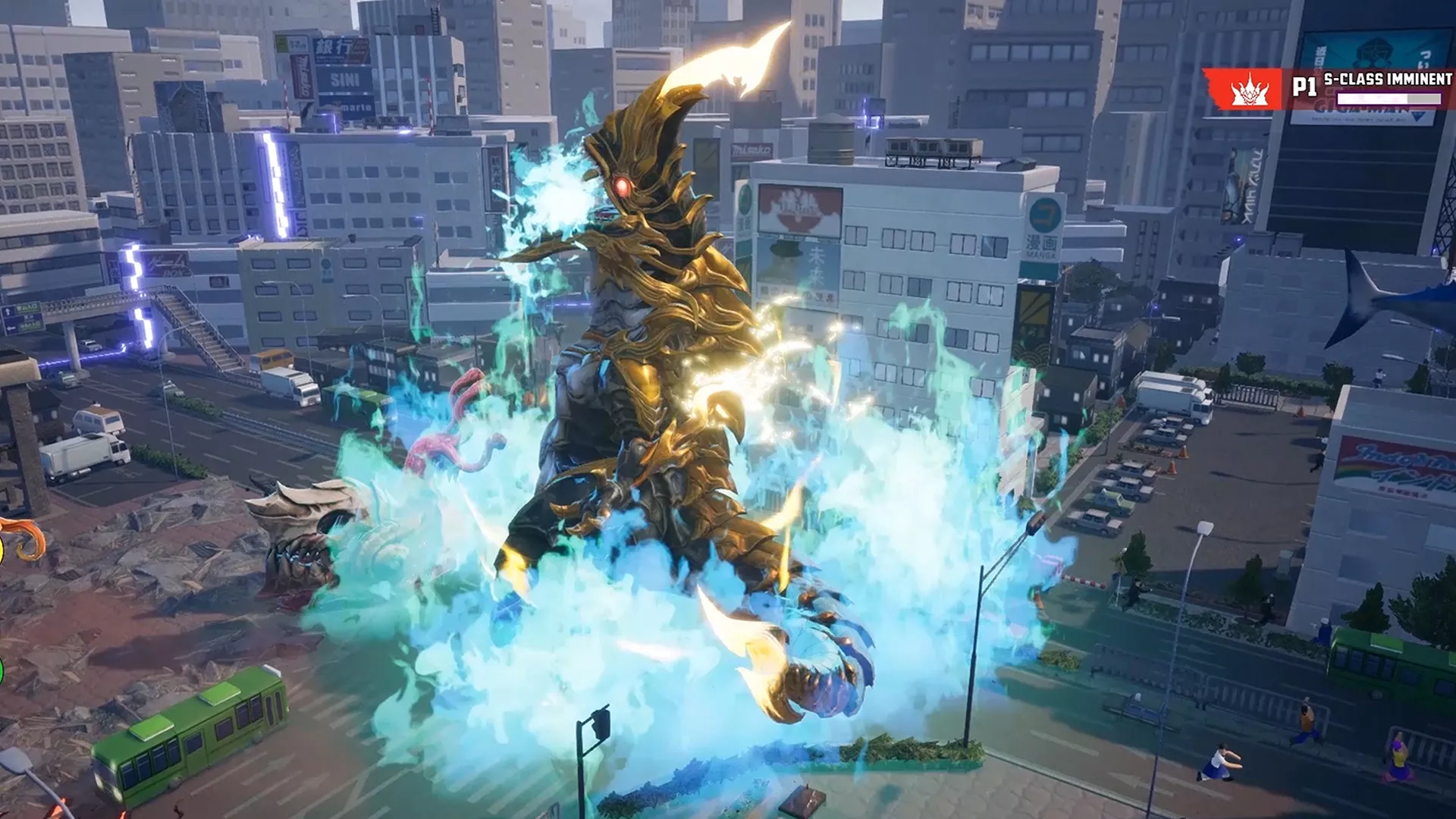 GigaBash Mobile gameplay screenshot 2
