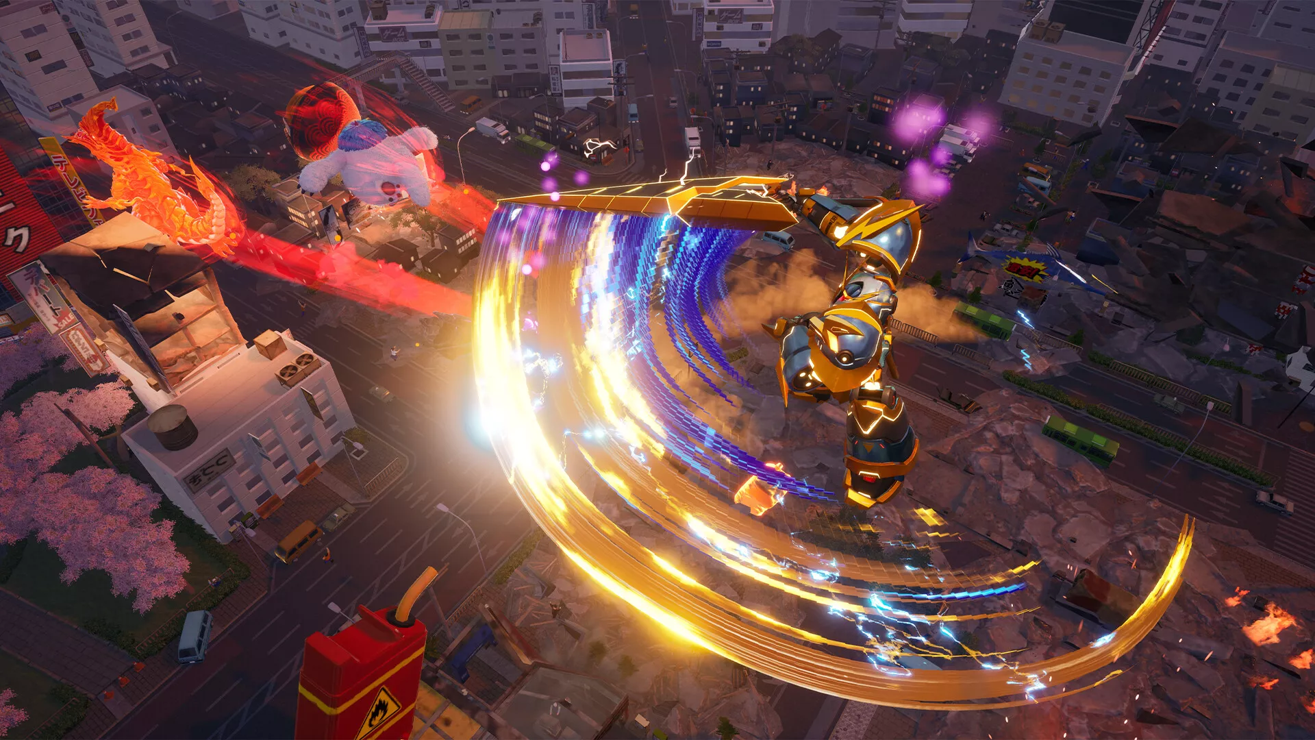 GigaBash Mobile gameplay screenshot 1