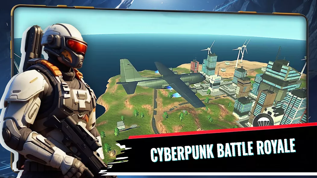 Cyber Gun – Battle Royale Game screenshot 4