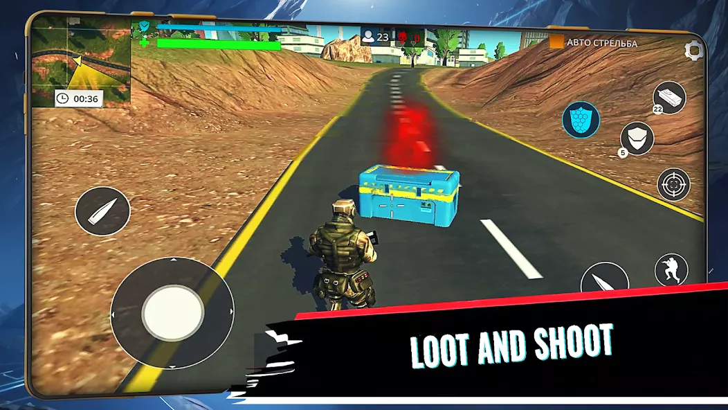 Cyber Gun – Battle Royale Game screenshot 1