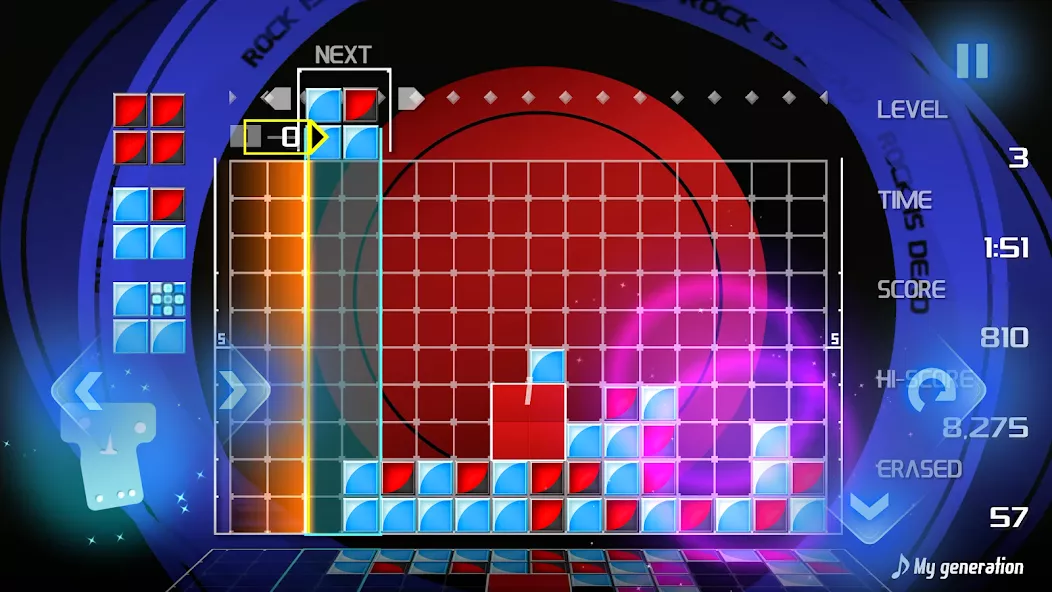 LUMINES REMASTERED screenshot 1