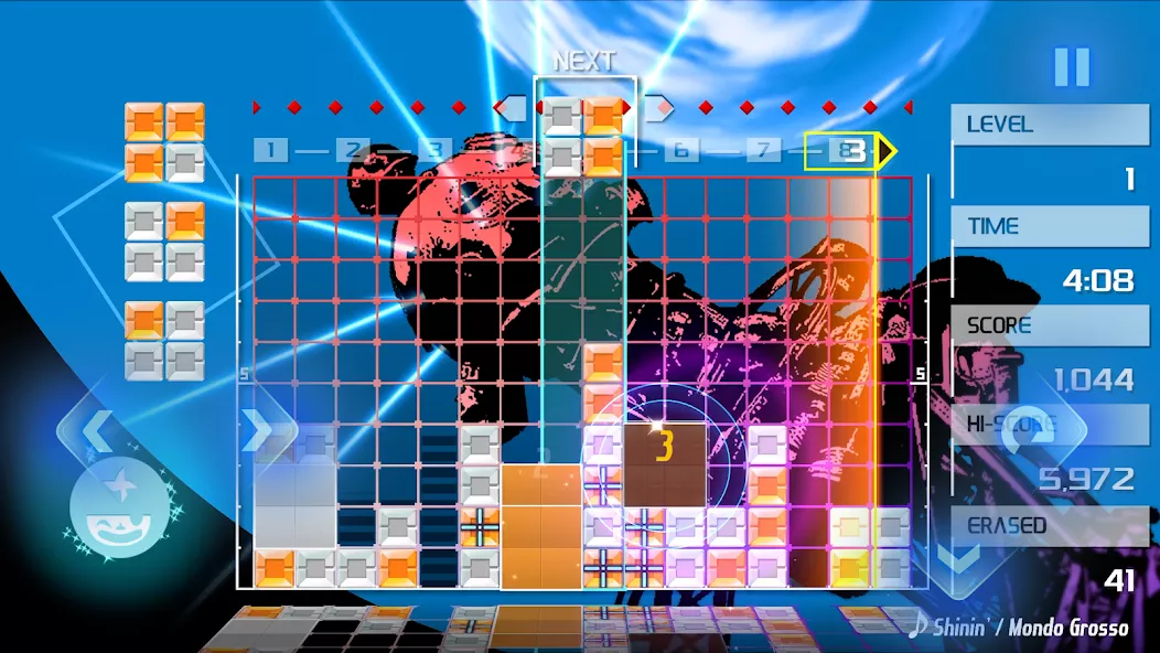 LUMINES REMASTERED screenshot 2