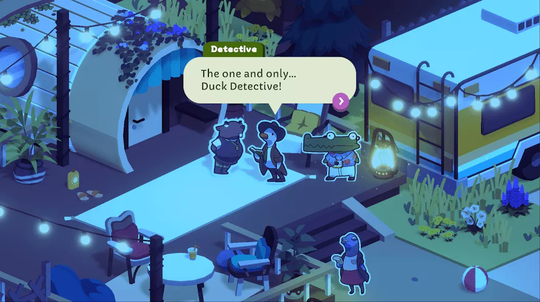 Duck Detective: Ghost Glamping gameplay screenshot 4