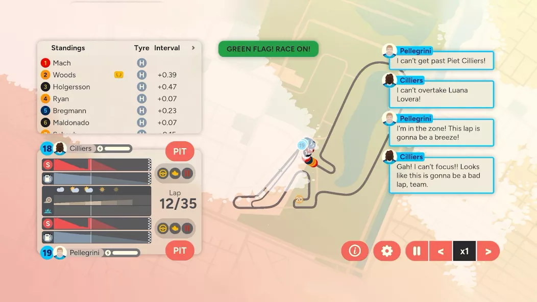 Golden Lap screenshot 1