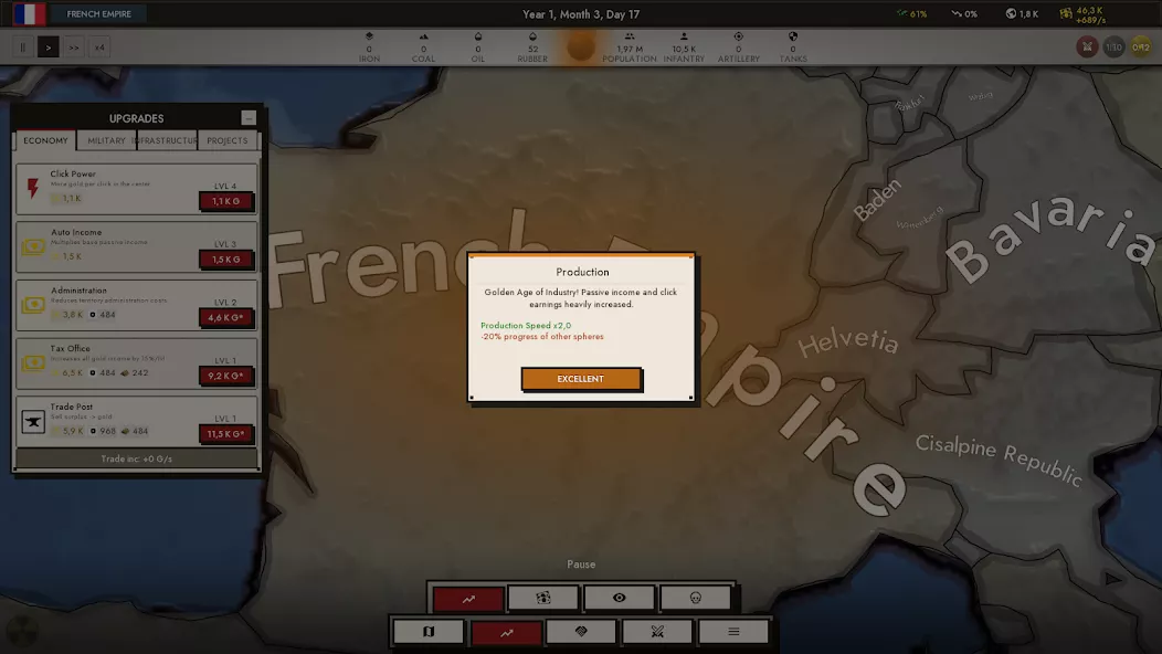 Age of Clicks: Grand Strategy gameplay screenshot 4