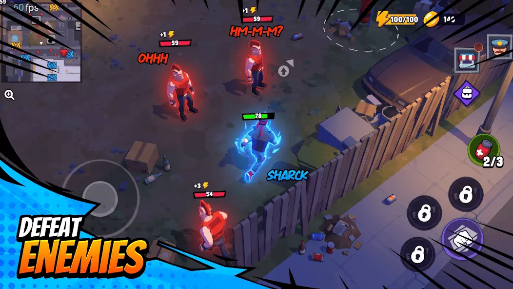 Kung Fight: Action RPG gameplay screenshot 4