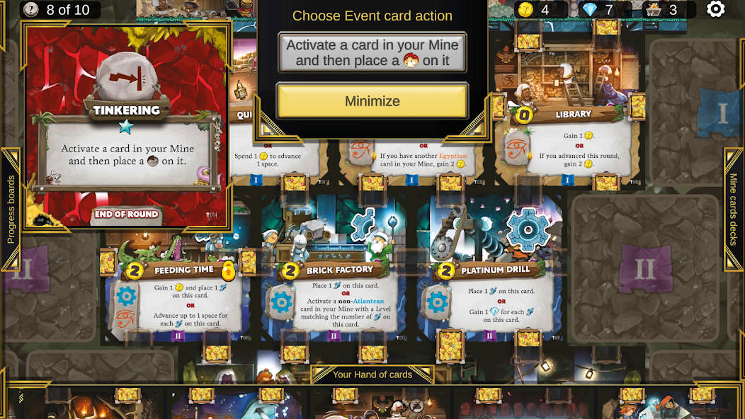 Imperial Miners gameplay screenshot 1