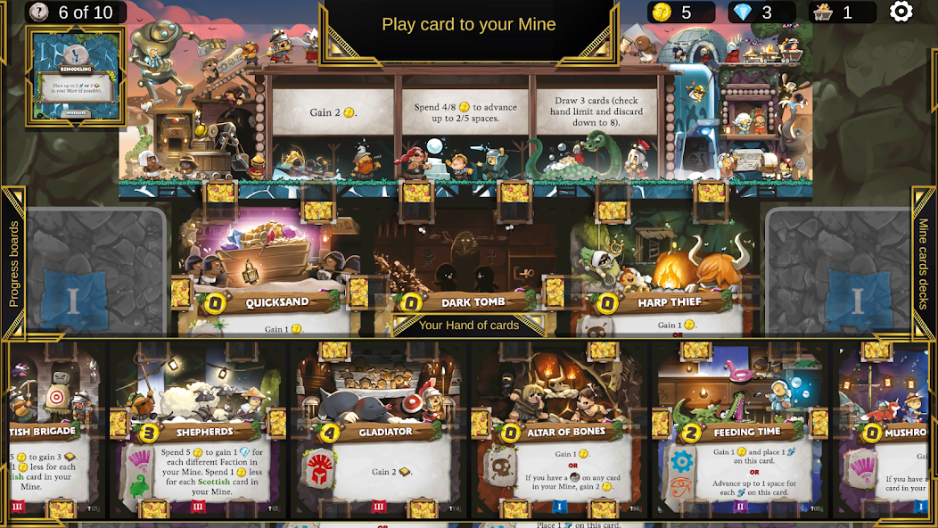 Imperial Miners gameplay screenshot 2